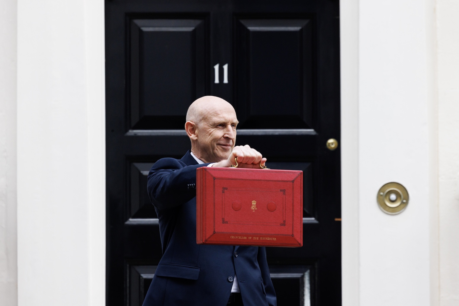 Chancellor of the Exchequer John Healey prepares to deliver the Budget at 11 Downing Street on 28 October 2026. Credit: Kirsty O’Connor / Flickr