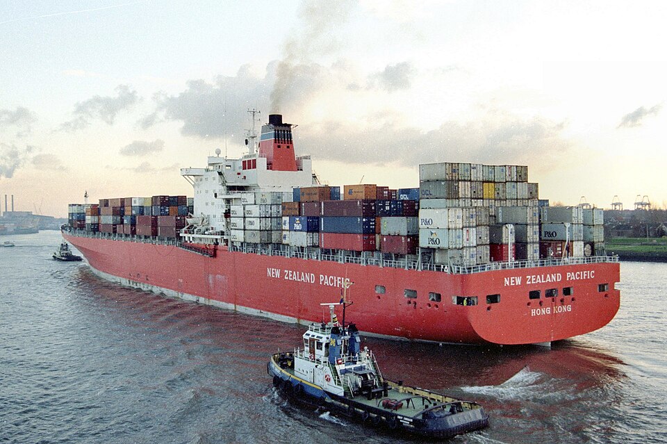 New Zealand Pacific (IMO 7417587) Rotterdam 1995 © Niels Johannes.jpg