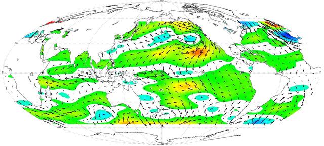 NASA RapidScat Observes El Nino Blowing in the Winds