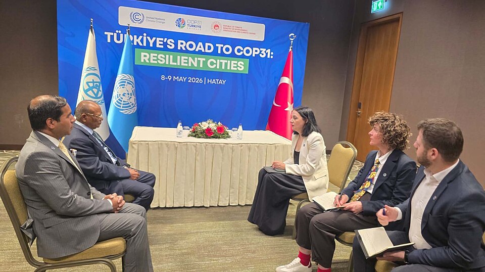 Abdul Awal Mintoo, Minister of Environment, Forest, and Climate Change, Turkey's Road to COP31 Resilient Cities, Hatay, Turkey, 2026-05-09.jpg