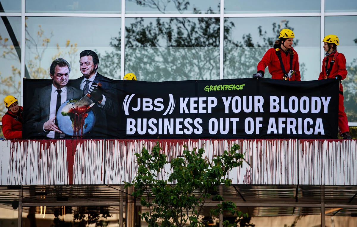 Greenpeace, JBS'nin Nijerya yatırımını Hollanda mahkemesine taşıdı
