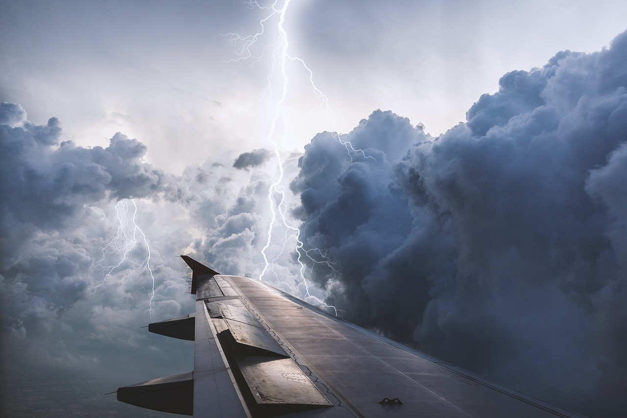 aircraft, flying, sky, clouds, nature, storm, rain clouds, stormy, restless, aircraft, storm, storm, storm, storm, storm