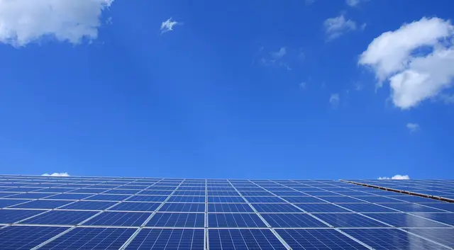solar energy, solar system, nature, solar panel, photovoltaic, renewable, energy transition, solar cells, voltage, electricity, sun, energy, solar power, environment, power supply, technology, solar, renewable energy, light, clouds, heaven, turn, power generation