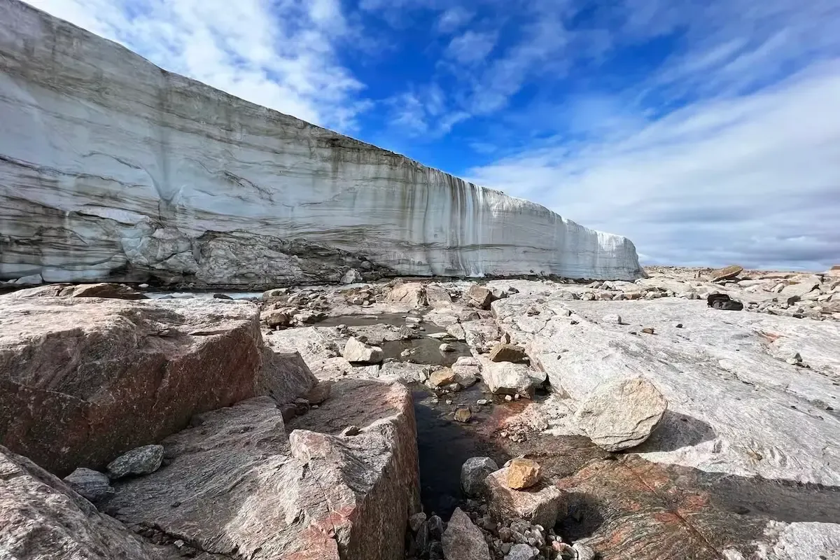 Image via Yale School of the Environment The Barnes ice cap on Baffin Island in northern Canada. — Image via Yale School of the Environment