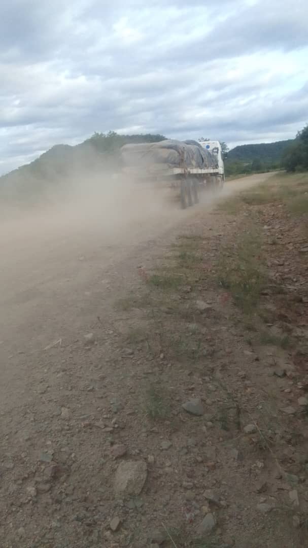 A truck carrying lithium from Sabi Star Mine in Buhera, Zimbabwe- Photo: Leonard Mabasa