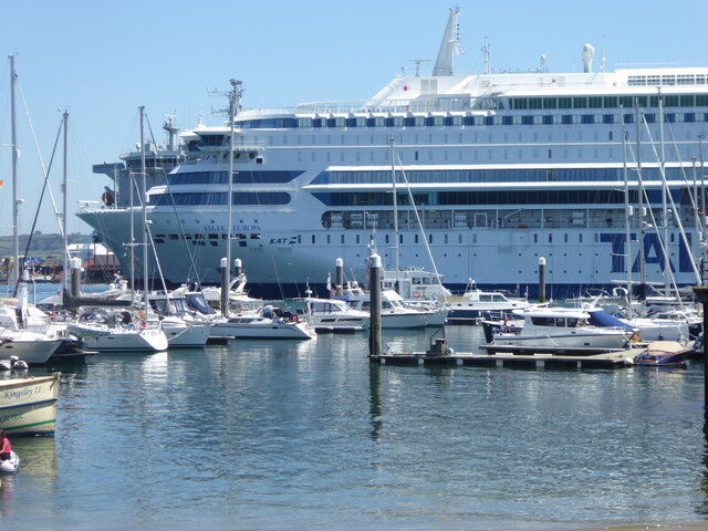 The Silja Europa cruise ship moored in Falmouth docks - geograph.org.uk - 6876417.jpg