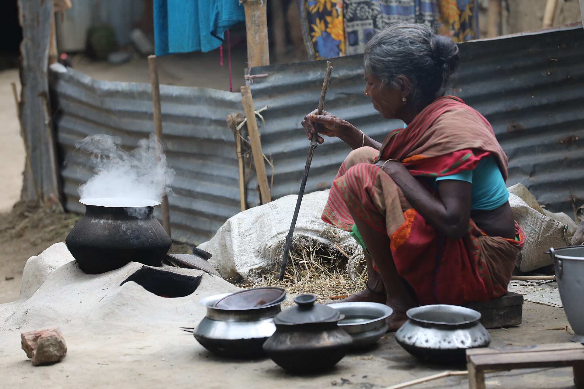 Banner image: A woman in Bangladesh cooks rice over a traditional earthen oven using biomass. Image by Zaheed Sarwer Khan via Wikimedia Commons (CC BY 4.0).