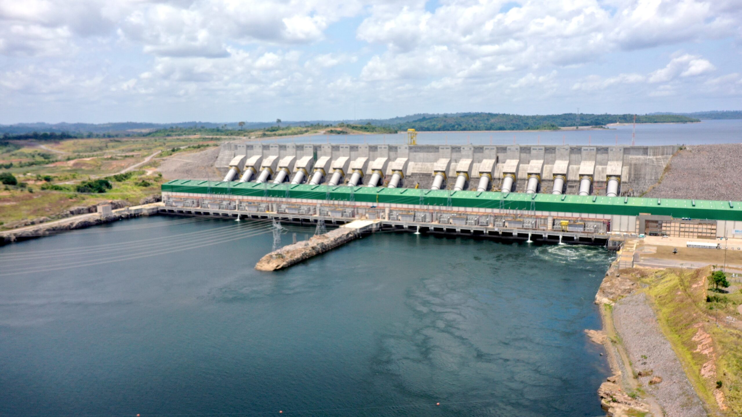 The Belo Monte hydropower dam on the Xingu River in Brazil’s Pará state. Image courtesy of TV Brasil.