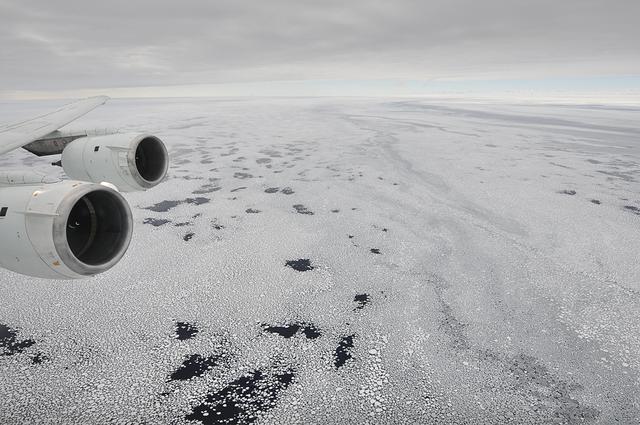 Ice Bridge Antarctic Sea Ice — "Ice Bridge Antarctic Sea Ice" courtesy of HQ, via NASA Image and Video Library · NASA Media Usage Guidelines