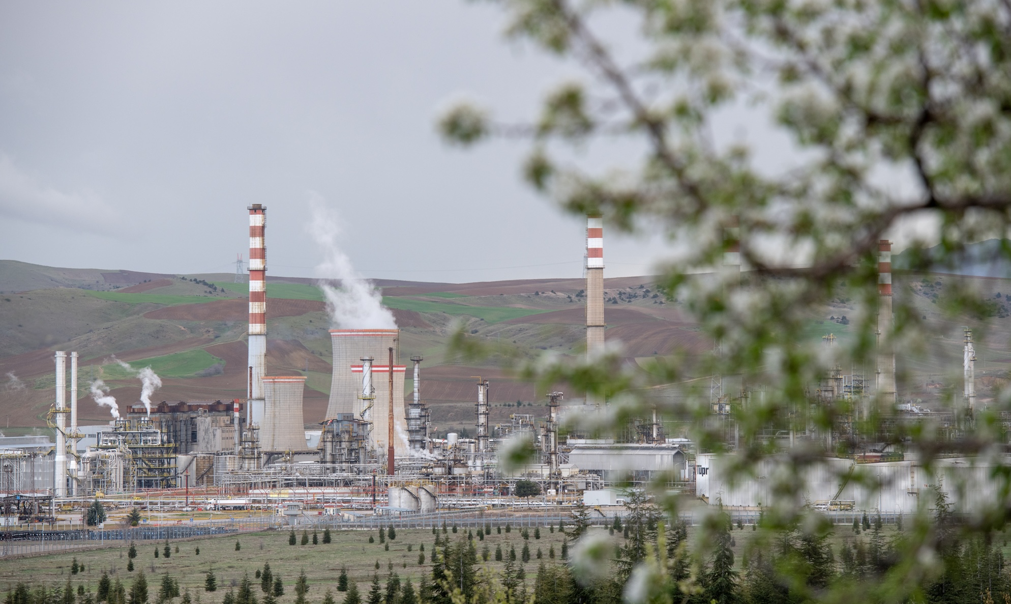 An oil refinery operated by Tüpraş in central Türkiye. Photo: Tüpraş