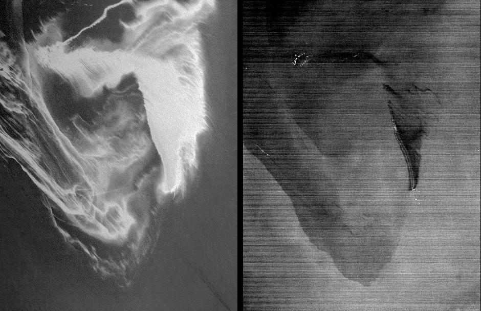 ASTER Views the Gulf of Mexico Oil Spill in Infrared May 1