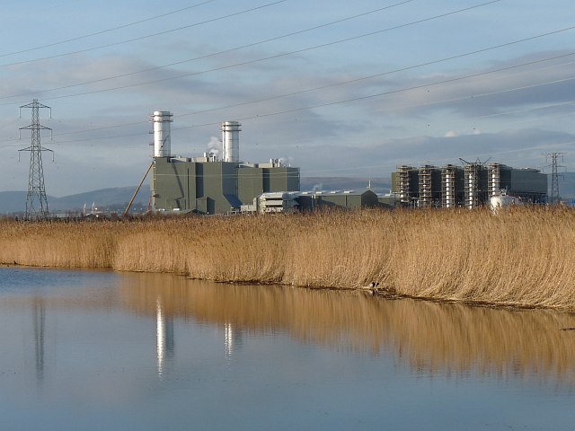 New gas-fired power station, Uskmouth - geograph.org.uk - 2266752.jpg