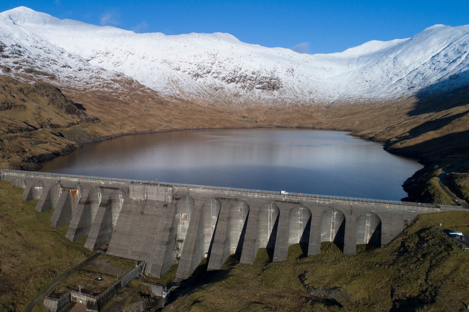 Cruachan Dam, Scotland. Credit: Chris James / Alamy Stock Photo