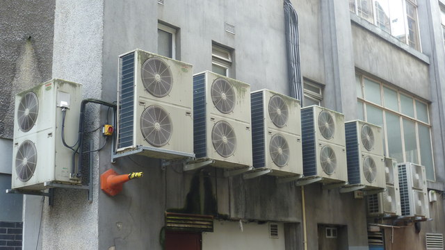 Air conditioning units, Rose Street North Lane - geograph.org.uk - 3136199.jpg