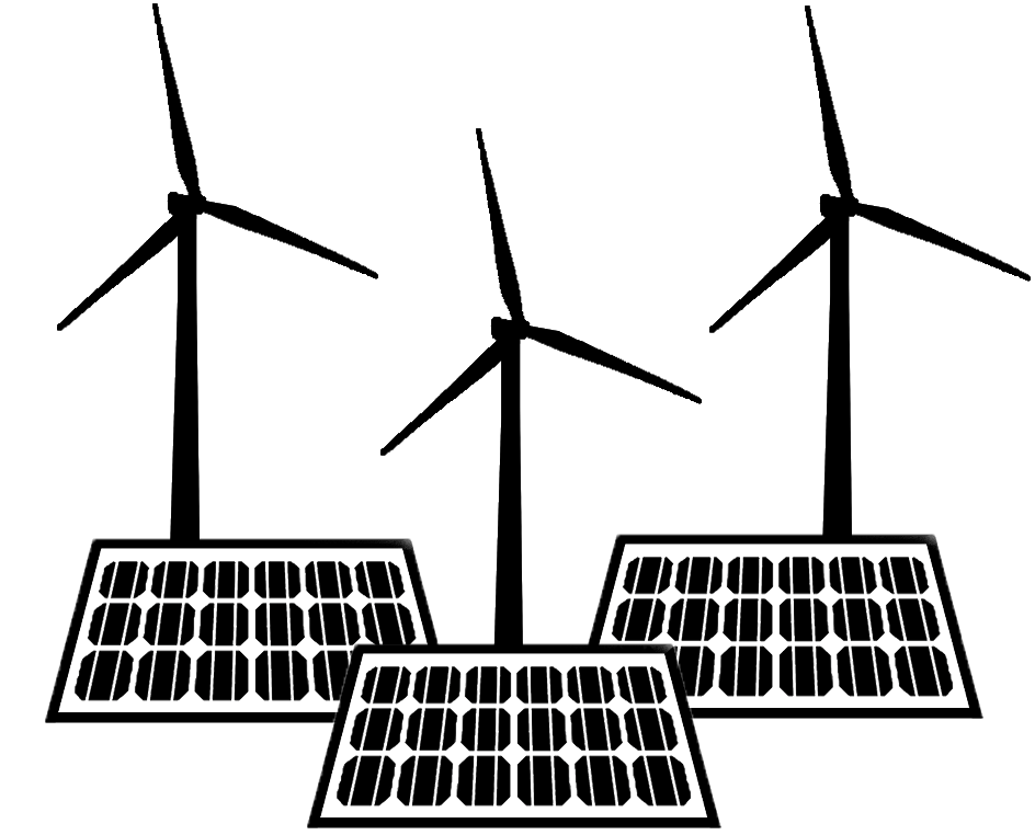 Renewable generators - wind turbine - solar panel icon.png
